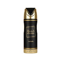 LATTAFA KHAMRAH PERFUMED DEO SPRAY UNISEX, FRAGANCIA FRESCA CON VANILLA Y